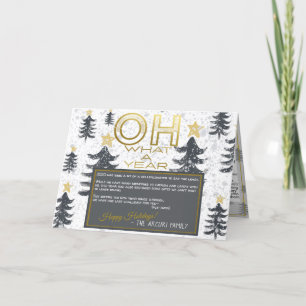 Cartão De Festividades Crie o seu próprio Bingo de Quarentena no Natal