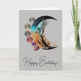 Cartão De Festividades Crie o seu próprio crescimento de muitas luas à me