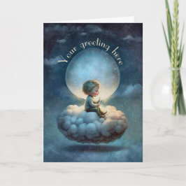 Cartão De Festividades Crie o seu próprio garoto de sonho bonito