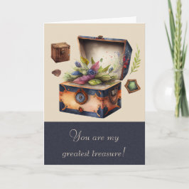 Cartão De Festividades Crie Seu Maior Tesouro