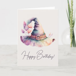 Cartão De Festividades Crie Seu Próprio Arco-Íris Amigo Que A Bruxa Deixa