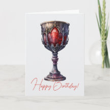 Crie seu próprio Chalice Roxo e Vermelho