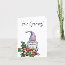 Crie seu próprio Gnome roxo presente