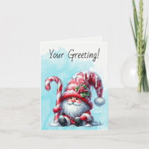 Crie Seu Próprio Gnomo de Natal Com Pepperminta