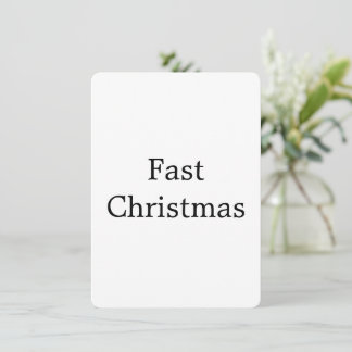 Cartão De Festividades crie seu próprio Natal arredondado de 4,5" x 6,25"