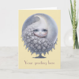 Cartão De Festividades Crie sua própria árvore de lua doce