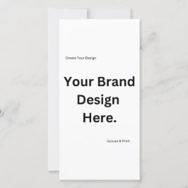 Cartão De Festividades Crie sua própria placa de férias planas de Impress