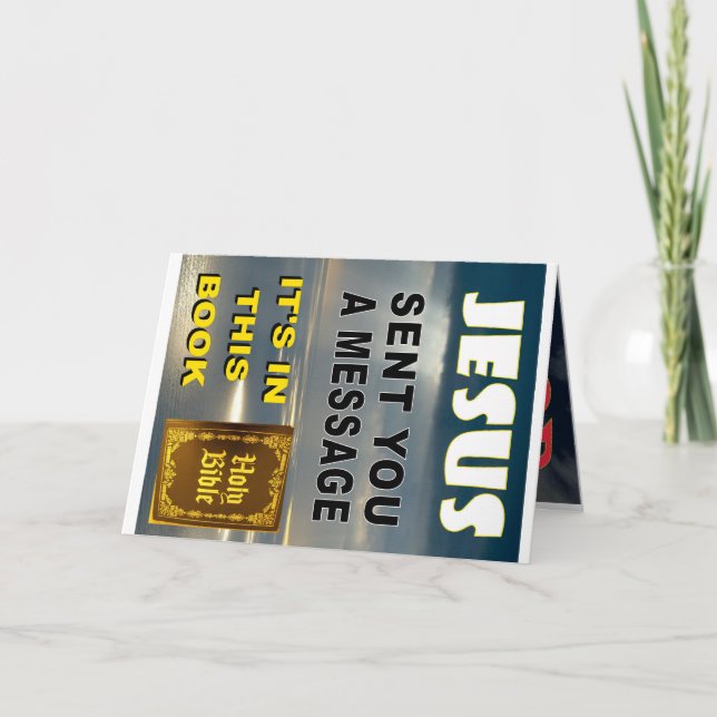 CARTÃO DE FESTIVIDADES CRISTÃO (Frente)