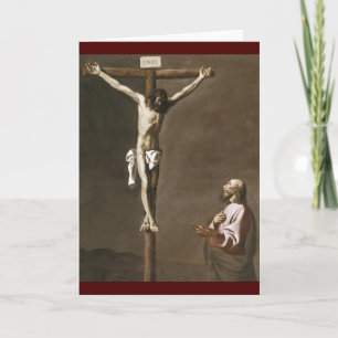 Cartão De Festividades Cristo e Cruz