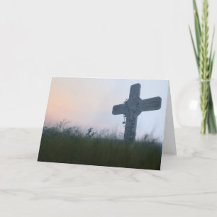 Cartão De Festividades Cross Down