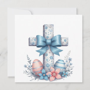 Cartão De Festividades Cruz Floral Coquete Jesus Arco Religião Cristã