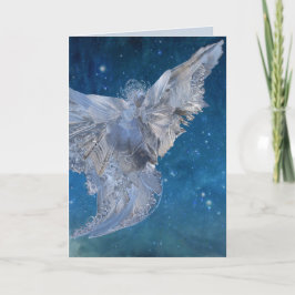Cartão De Festividades Crystal Angel (close)