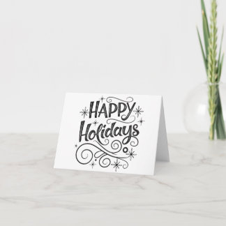 Cartão De Festividades Custom Business Holiday Cards