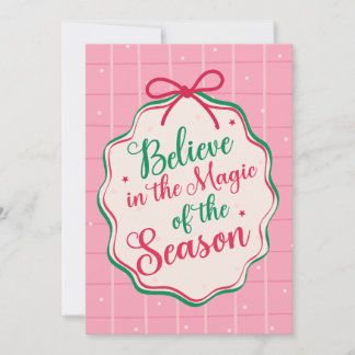 Cartão De Festividades Custom Christmas Greeting Card with Photo