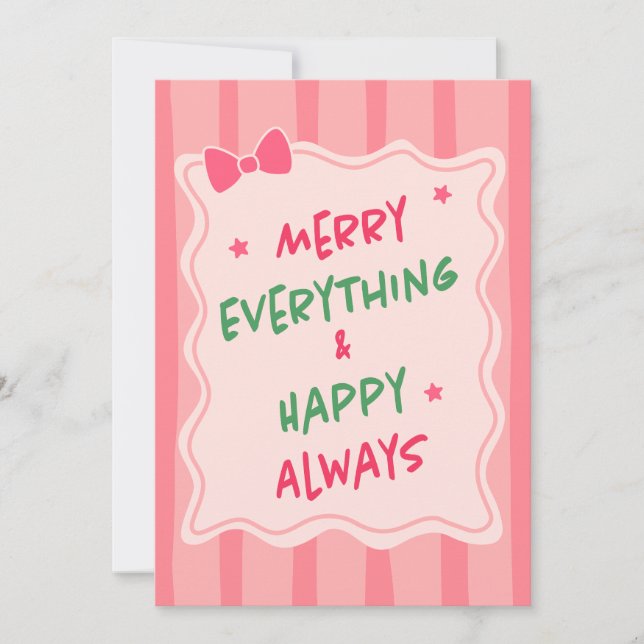 Cartão De Festividades Custom Christmas Photo Greeting Card (Frente)