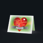 Cartão De Festividades Customizable Happy Valentines<br><div class="desc">Sending love to the ones closest to your heart.</div>