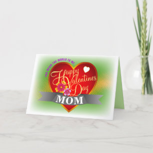 Cartão De Festividades Customizable Happy Valentines