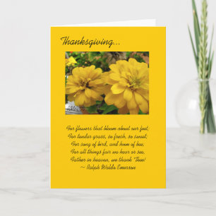 Cartão De Festividades Customizable Thanksgiving Card