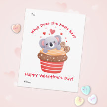 Cute Coala em Cupcake Dia dos Namorados Personaliz