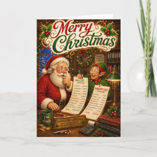 Cartão De Festividades Cute CPA Empresa de Contabilidade Apreciação ao Cl