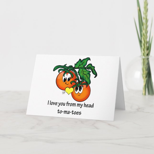 Cartão De Festividades Da Minha Cabeça Aos Mães-Dedos (Frente)