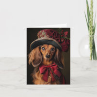 Dachshund Natal Elegante Cão Vitoriano