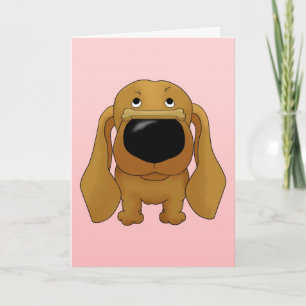 Cartão De Festividades Dachshund Valentine's Day Card