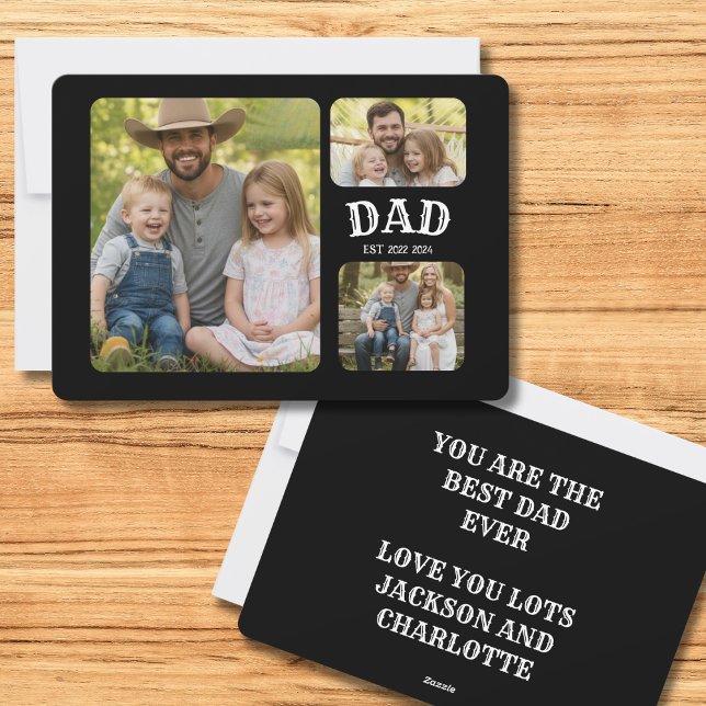 Cartão De Festividades Dad Est 3 Photo (Criador carregado)