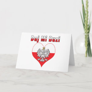 Cartão De Festividades Daj Mi Buzi Eagle Heart