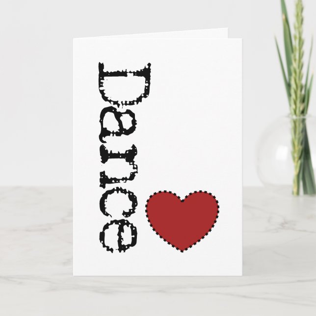 Cartão De Festividades Dance Heart (Frente)