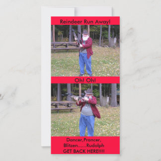 Cartão De Festividades Dancer,Prancer,Blitzen