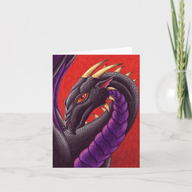 Cartão De Festividades Dark Valentine notecard (Frente)