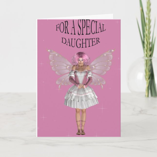 Cartão De Festividades daughter card (Frente)