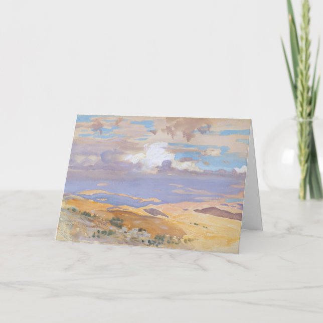 Cartão De Festividades De Jerusalém (Frente)