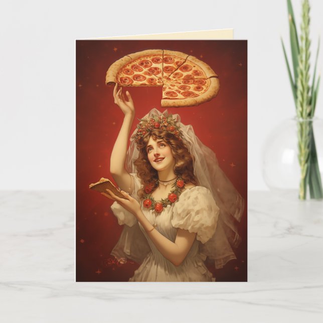 Cartão De Festividades Dê-Nos Hoje Nosso Pão Diário... (Frente)