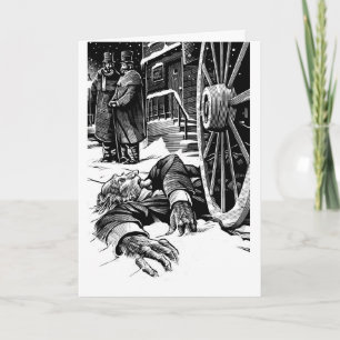 Cartão De Festividades Dead Scrooge