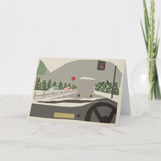 Cartão De Festividades December Day (Frente)