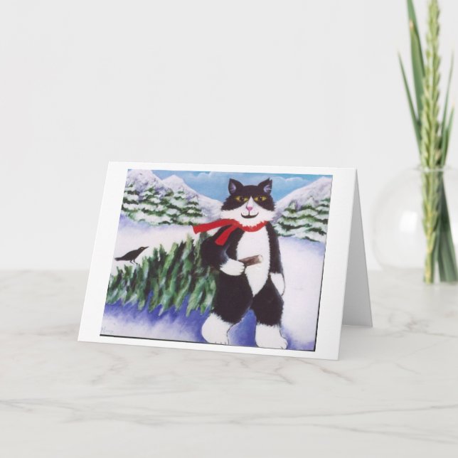 CARTÃO DE FESTIVIDADES DECEMBER HUNTER (Frente)