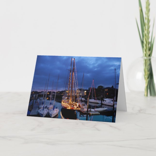 Cartão De Festividades Decked Out for the Holidays (Frente)