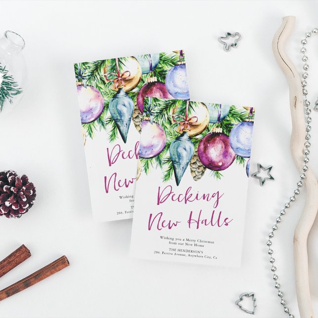 Cartão De Festividades Decoração de Novos Salões Enfeites Festivos Nova C (Criador carregado)