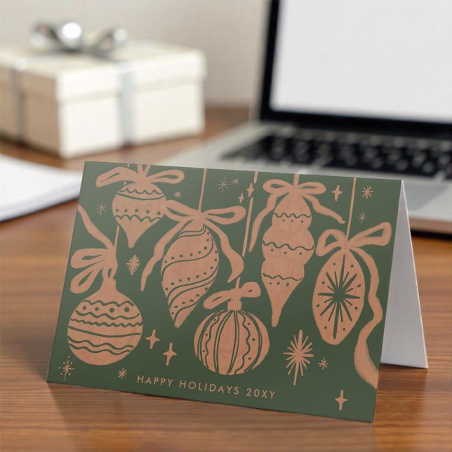 Cartão De Festividades Decorações Corporativas Jocosas e Retrô (Criador carregado)