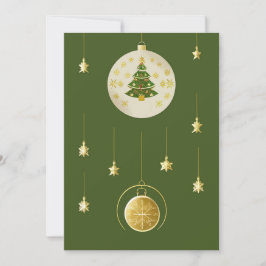 Cartão De Festividades Decorações Festivas de Feriado