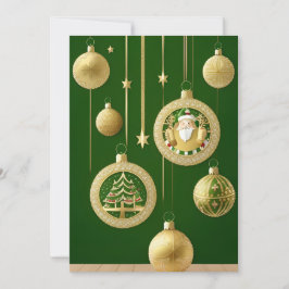 Cartão De Festividades Decorações Festivas de Feriado