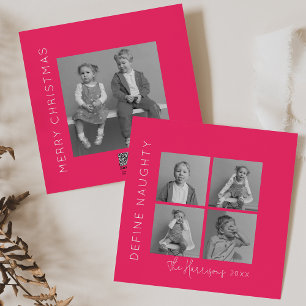 Cartão De Festividades Defina Safado   5 Colagem de Fotos Natal
