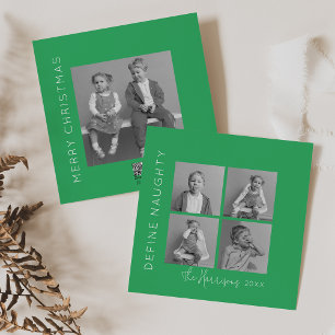 Cartão De Festividades Defina Safado   5 Colagem de Fotos Natal
