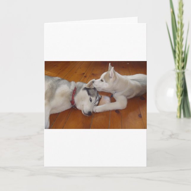 Cartão De Festividades Deixe-me sussurrar no seu ouvido... "Eu te amo". (Frente)