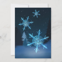 Cartão De Festividades Deixe-o nevar