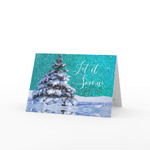 Deixe-o nevar travesseiro decorativo inverno neve 
