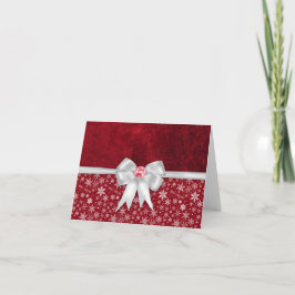 Cartão De Festividades Dentro Notecard de Arco de Natal Gem no Natal