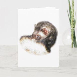 Cartão De Festividades Desativar Imagem de Ferret